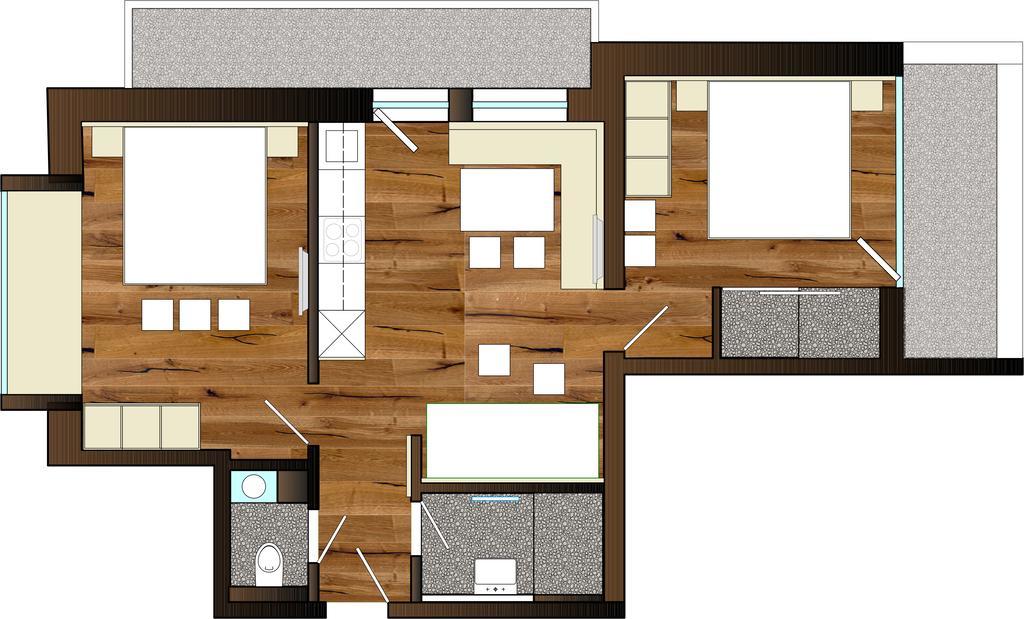 Apart Chamins Ischgl Ngoại thất bức ảnh